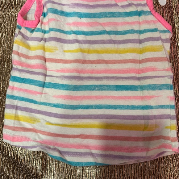 Colorful Striped Kids Tank Top - Picture 7 of 7